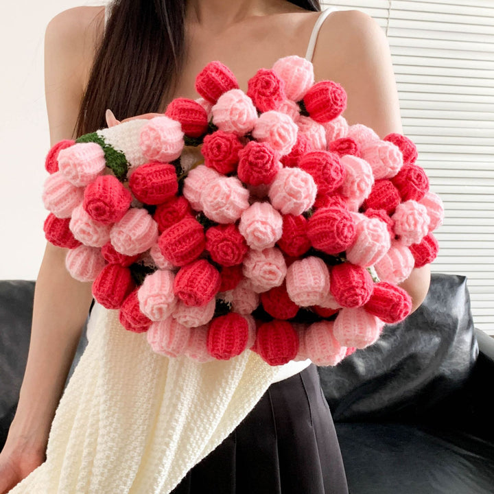 Floral Crochet Bouquets