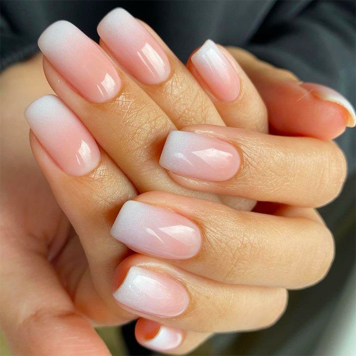 Artful Nail Extensions with Ombre Design Stornfield