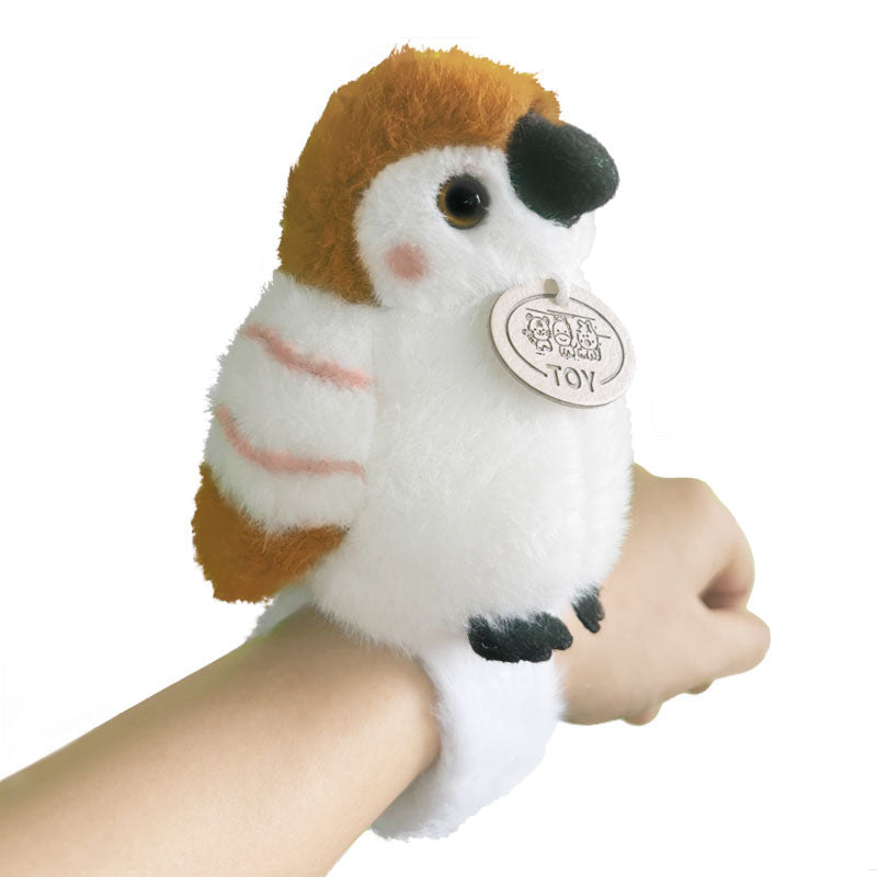Plush Shoulder-Sitting Toucan Clip-On Companion with Metal Clip and Soft Huggable Body Stornfield