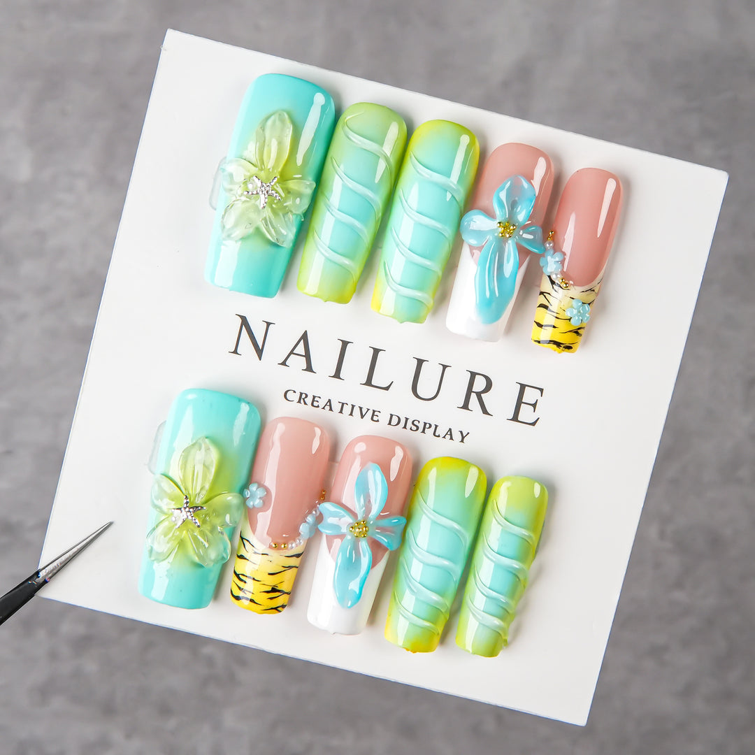 Artistic Press-On Nail Collection