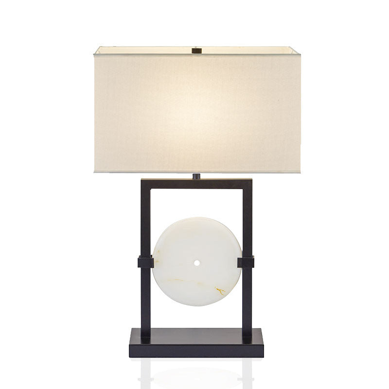 Contemporary Table Lamp with Elegant Geometric Design