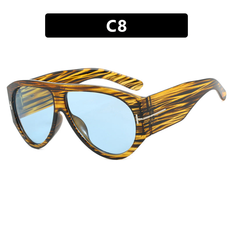 Women's fashionable oversized sunglasses in retro style Stornfield