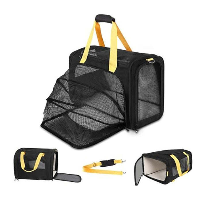 Pet carrier bag with breathable mesh Stornfield
