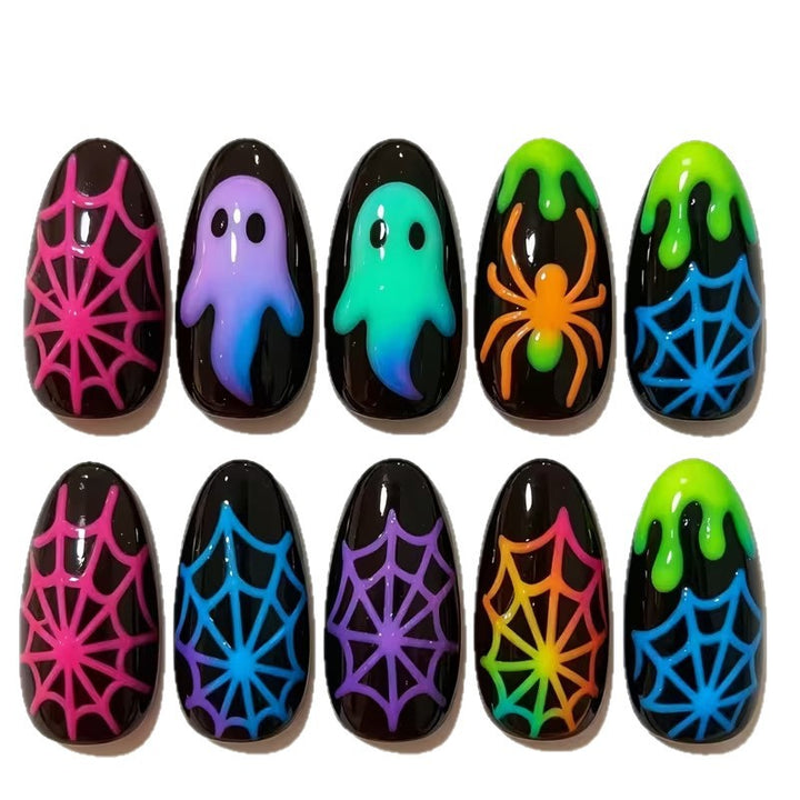Halloween-Themed Nail Art Set Stornfield