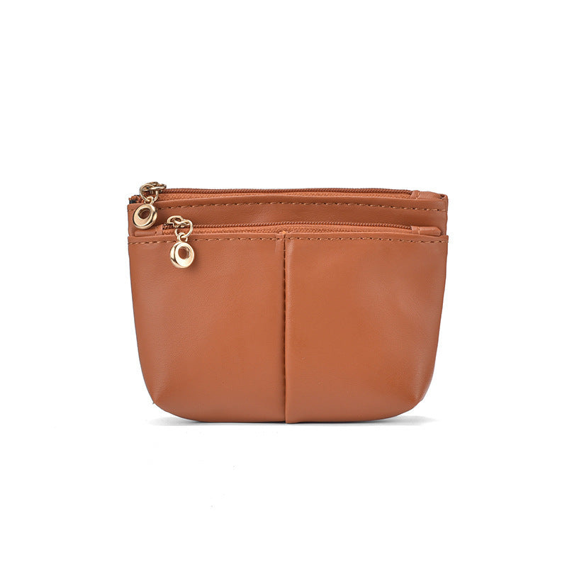 Compact Zippered Storage Coin Pouch Stornfield