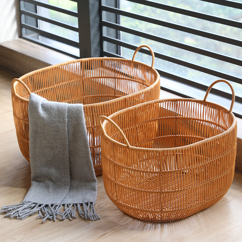 Large Handwoven Storage Basket Stornfield