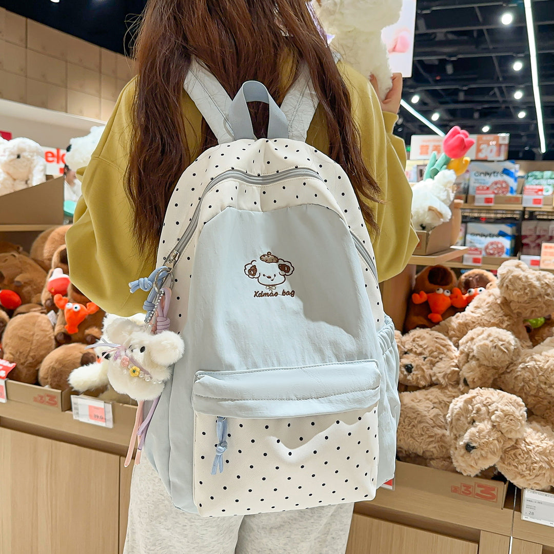 Versatile Polka Dot Backpack Stornfield
