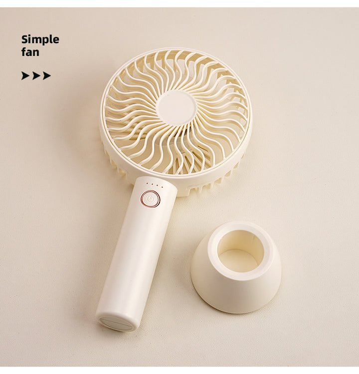 Ladies portable USB table fan with flexible tilt mechanism Stornfield