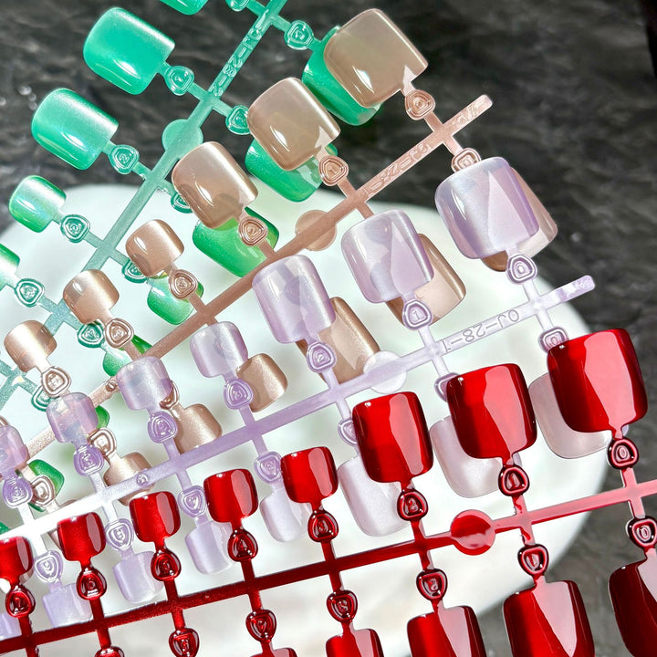 Trendy Gel Press-On Nail Set
