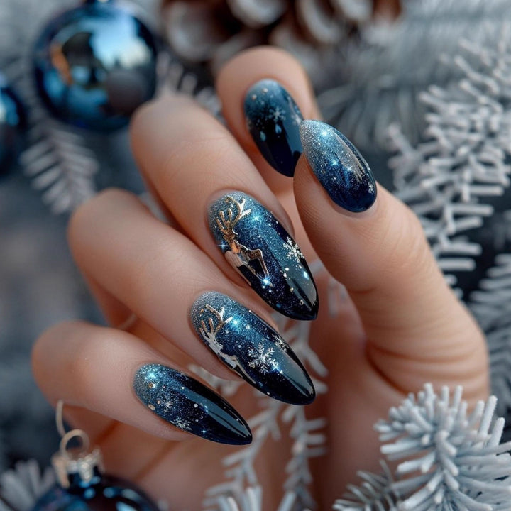 Creative Nail Art with Exotic Leaf Design Stornfield