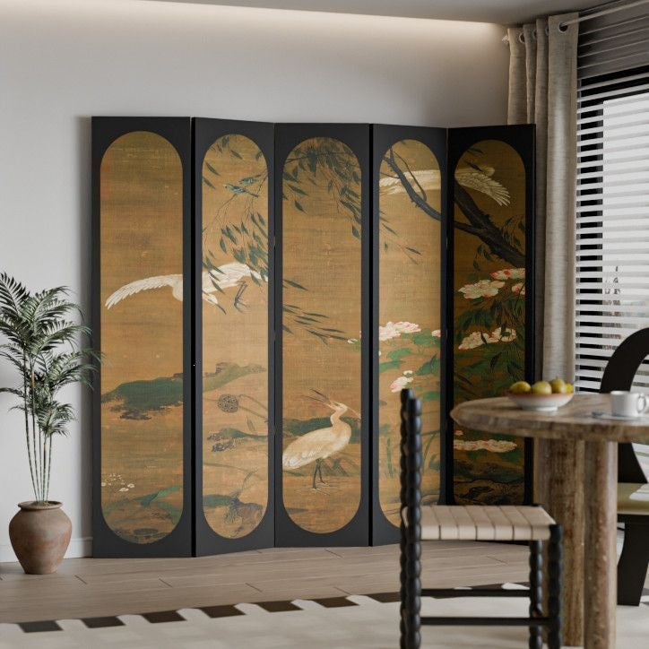 Artistic Floral Room Divider Stornfield