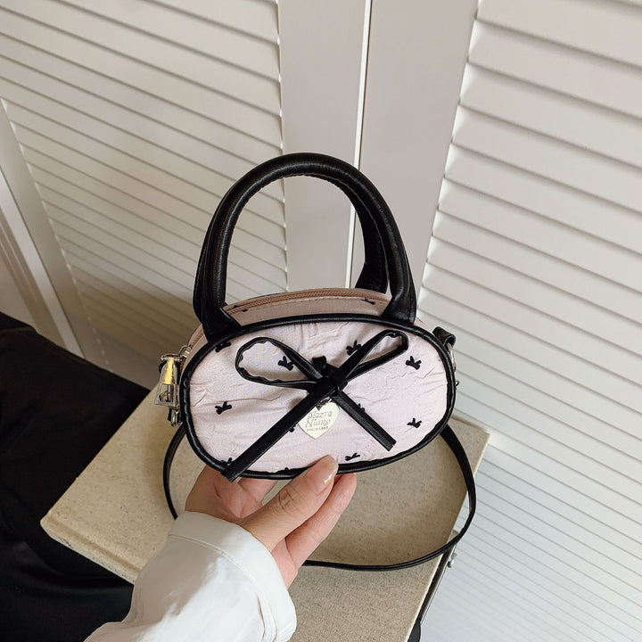 Quilted Mini Handbag with Heart Detail Stornfield