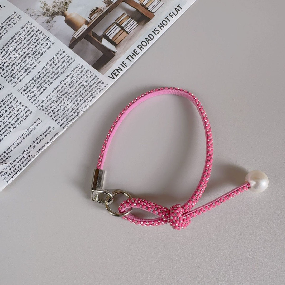Elegant Knotted Pearl Bracelet Strap Stornfield