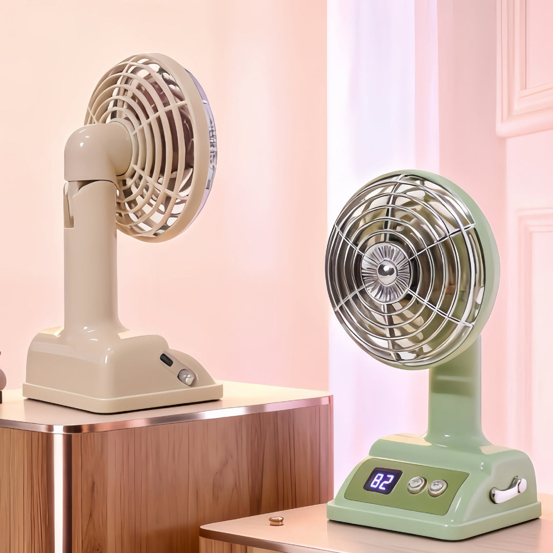 Women Portable Table Fan with Digital Control Stornfield