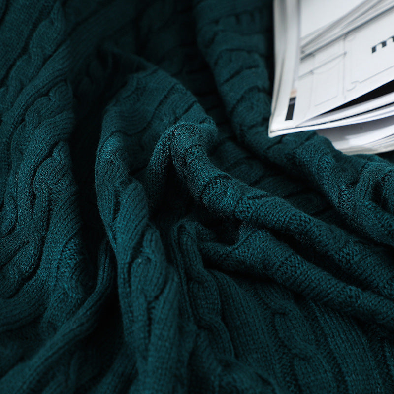 Home Cozy Knitted Throw
