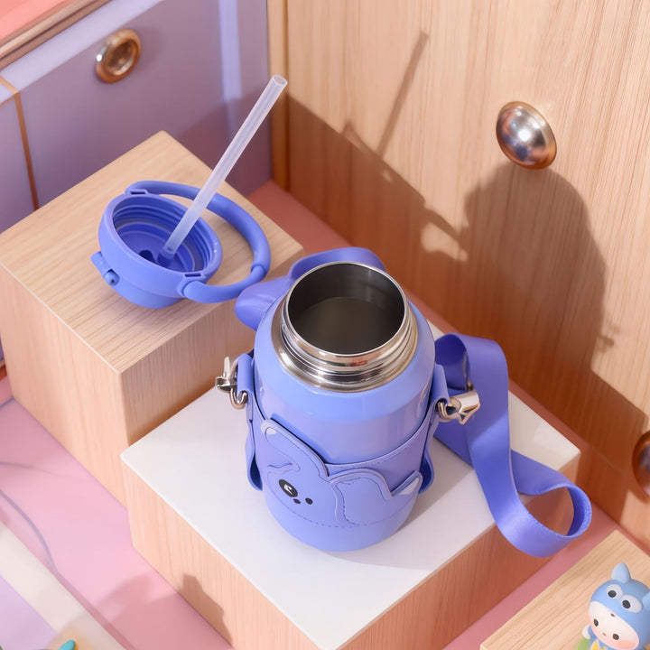 Ladies Insulated Water Bottle with Cute Bunny Design Stornfield