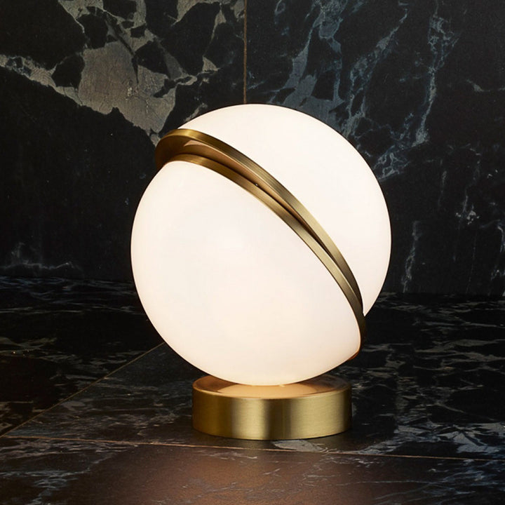 Modern Desk Lamp with Orbital Design