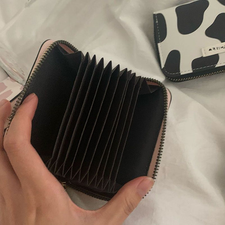 Multi-Compartment Zippered Wallet