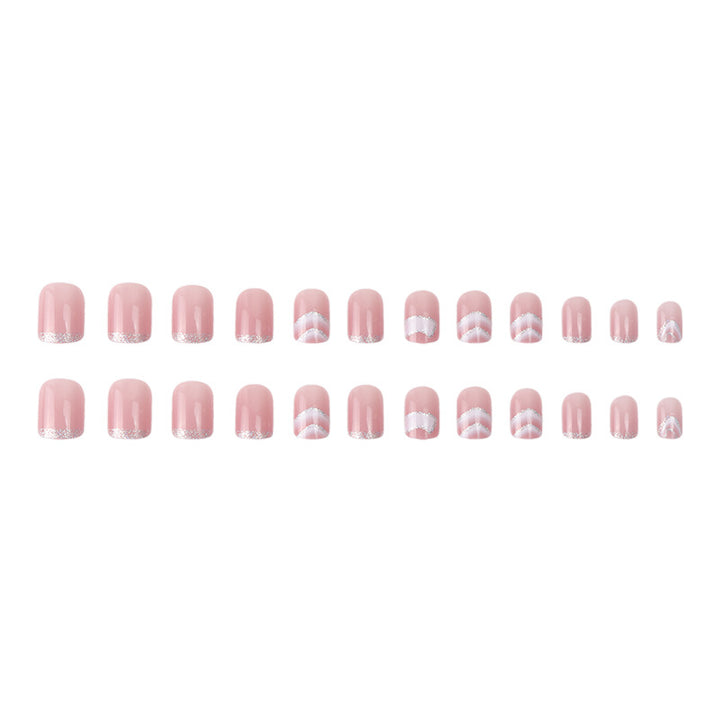 Elegant Gel Press-On Nail Set Stornfield