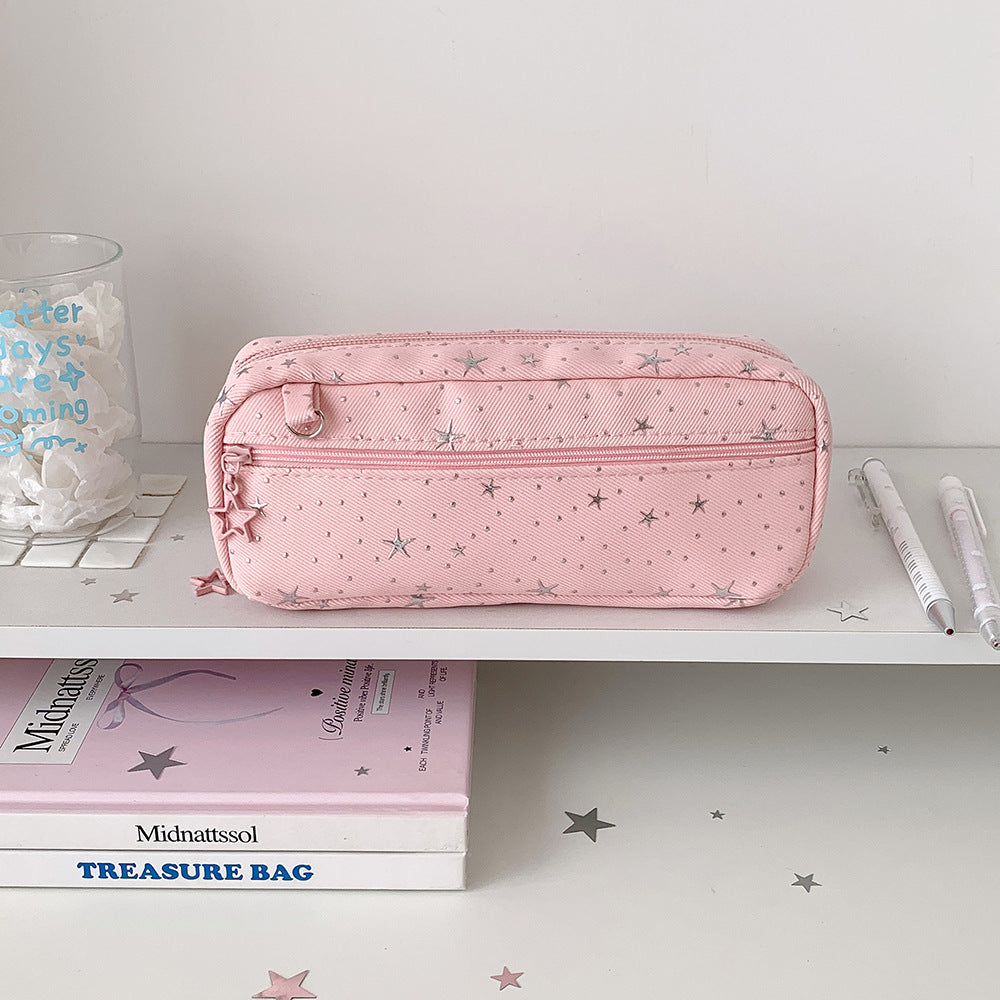Starry-Themed Pencil Case