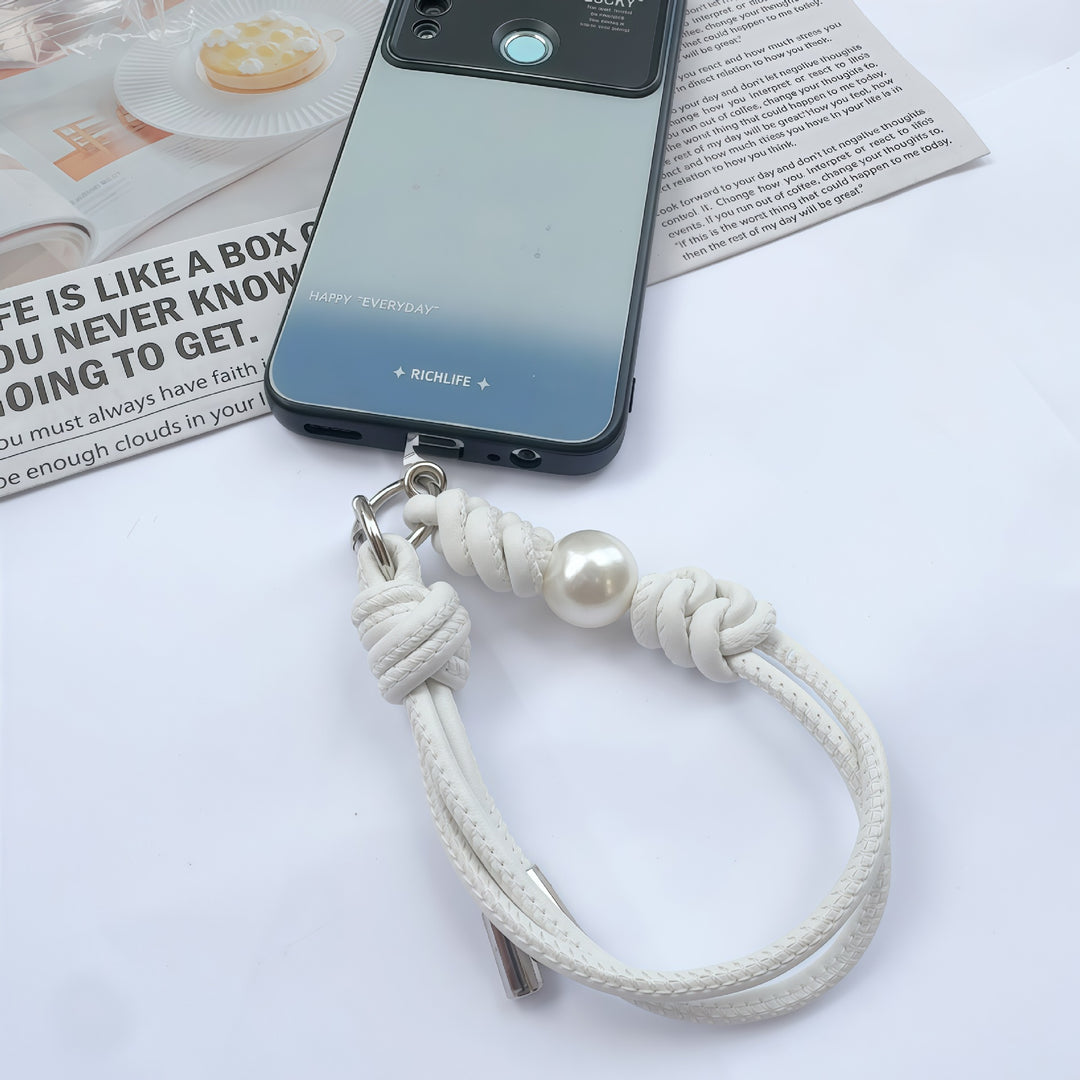 Elegant Knotted Leather Keychain Holder Stornfield