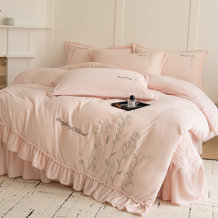 Luxury Soft Velvet Bedding Set