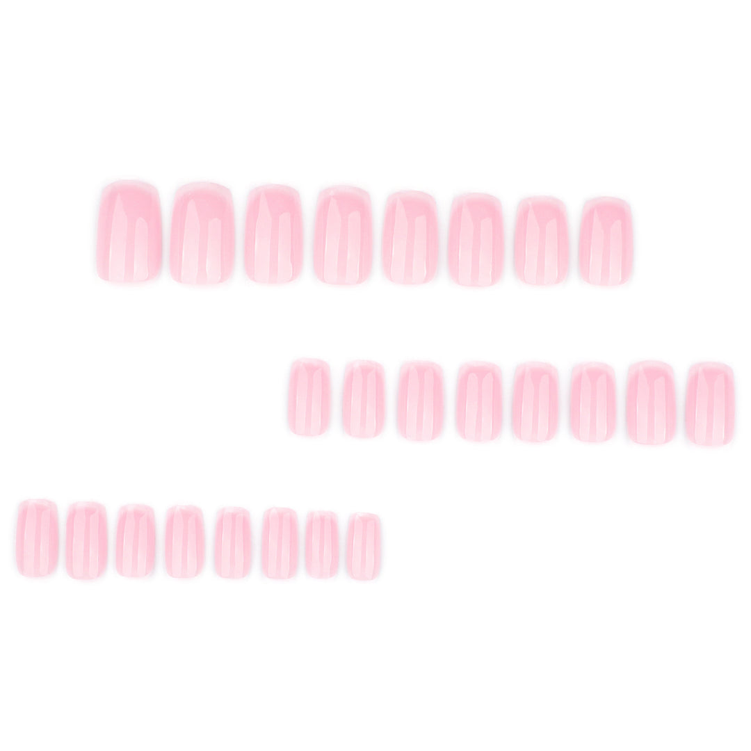 Artificial nail extensions with elegant ombre effect Stornfield