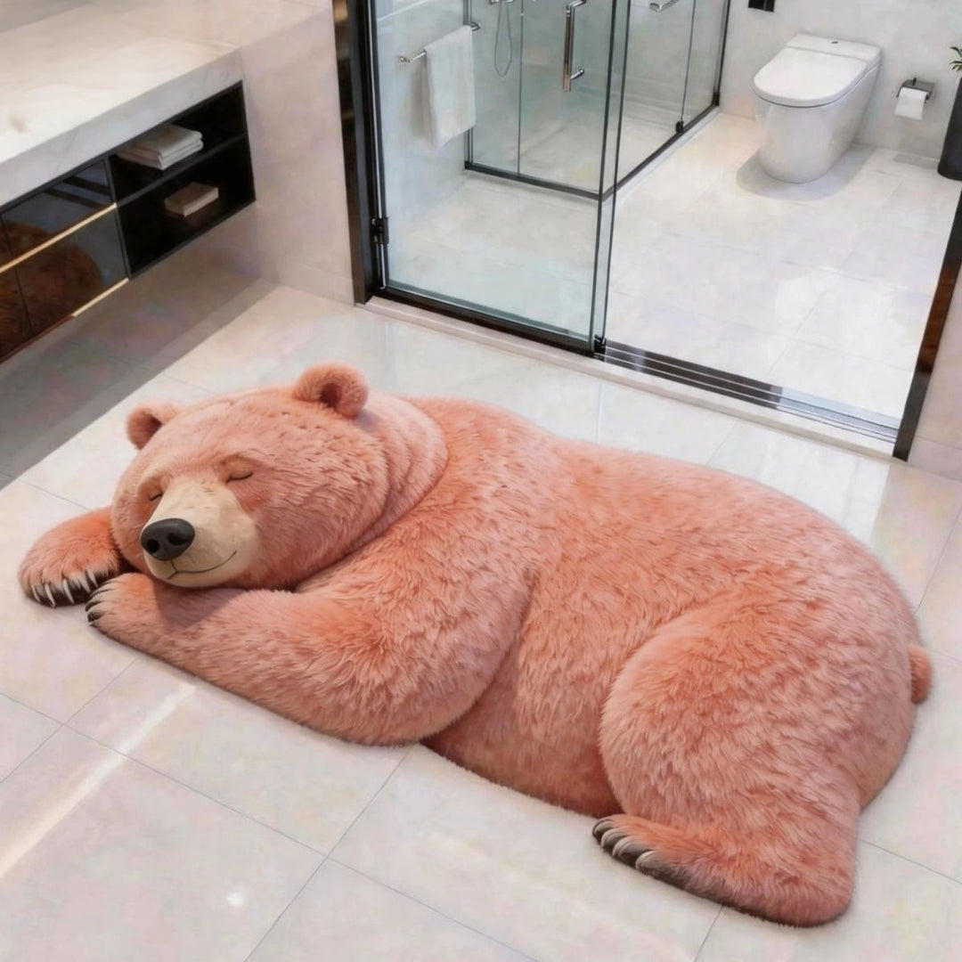 Cute Dog Shaped Bath Mat