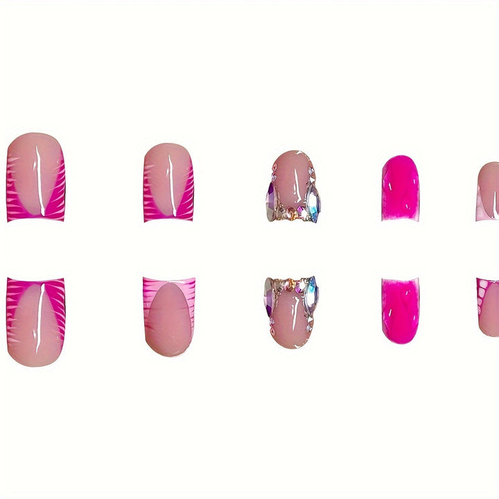 Artistic Press-On Nail Set Stornfield