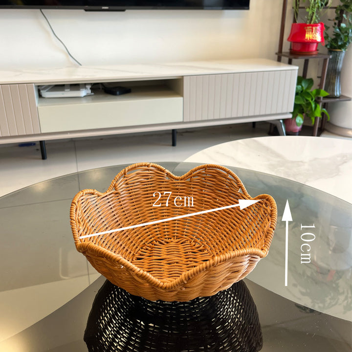 Ladies Decorative Basket in Flower Shape Stornfield