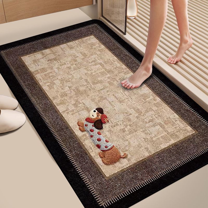 Cartoon Dog-Themed Home Door Mat