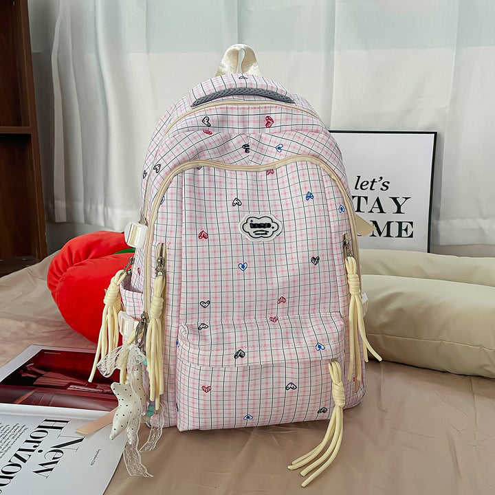 Cute Multi-Pocket Printed Backpack Stornfield