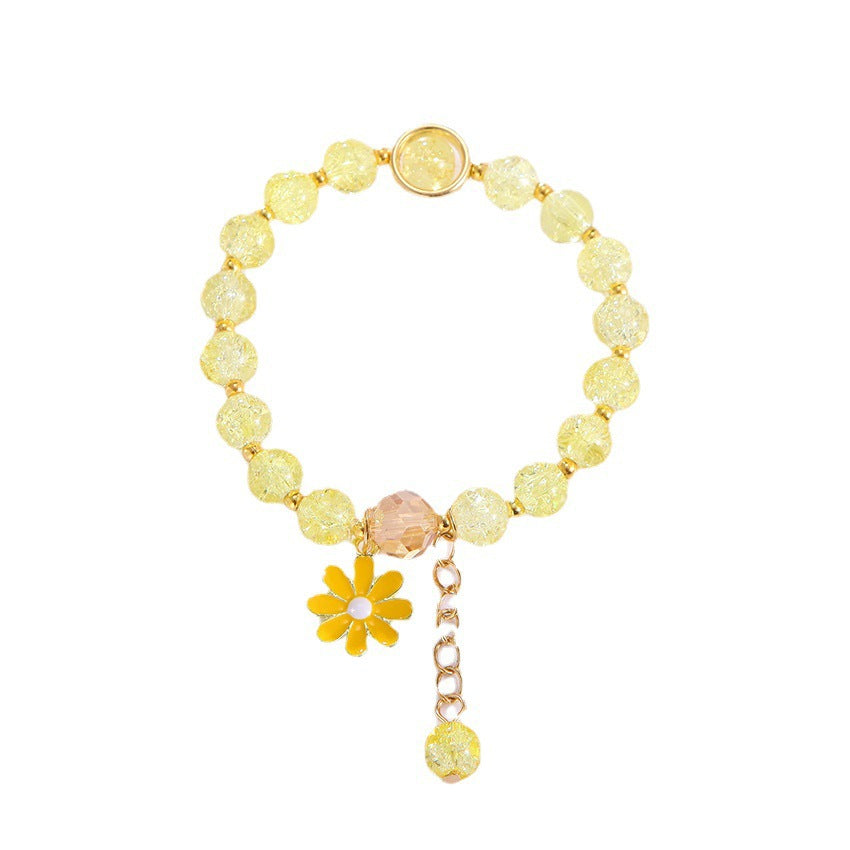 Elegant bracelet with flower pendant Stornfield