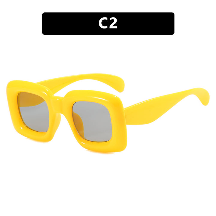 Women stylish square sunglasses with wide frame Stornfield