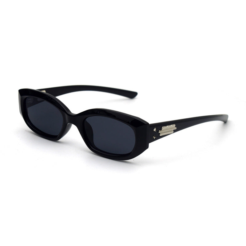 Trendy Cat-Eye Sunglasses with Adorable Teddy Bear Accent Stornfield