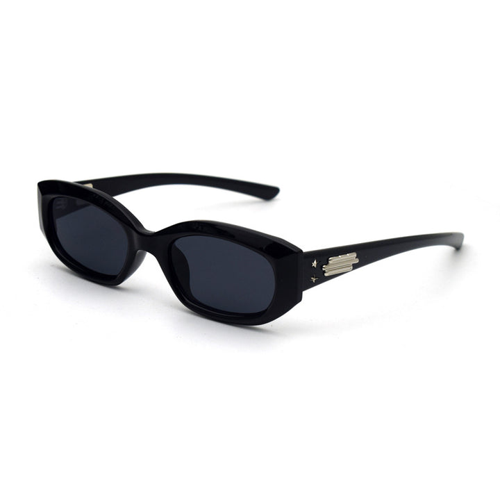 Trendy Cat-Eye Sunglasses with Adorable Teddy Bear Accent Stornfield