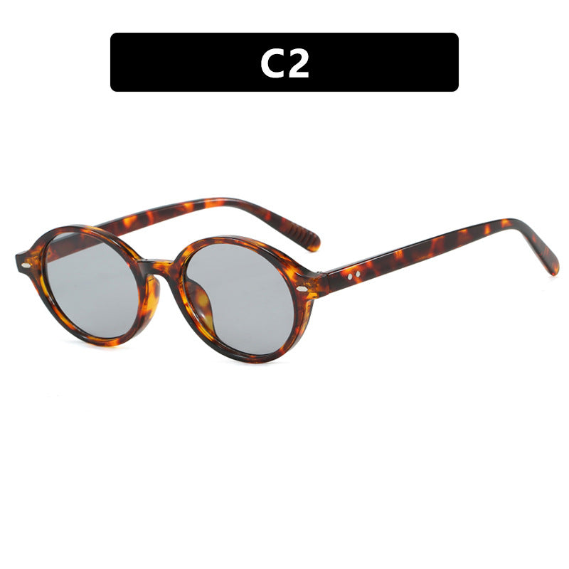 Women's round sunglasses with modern design and polarized lenses Stornfield