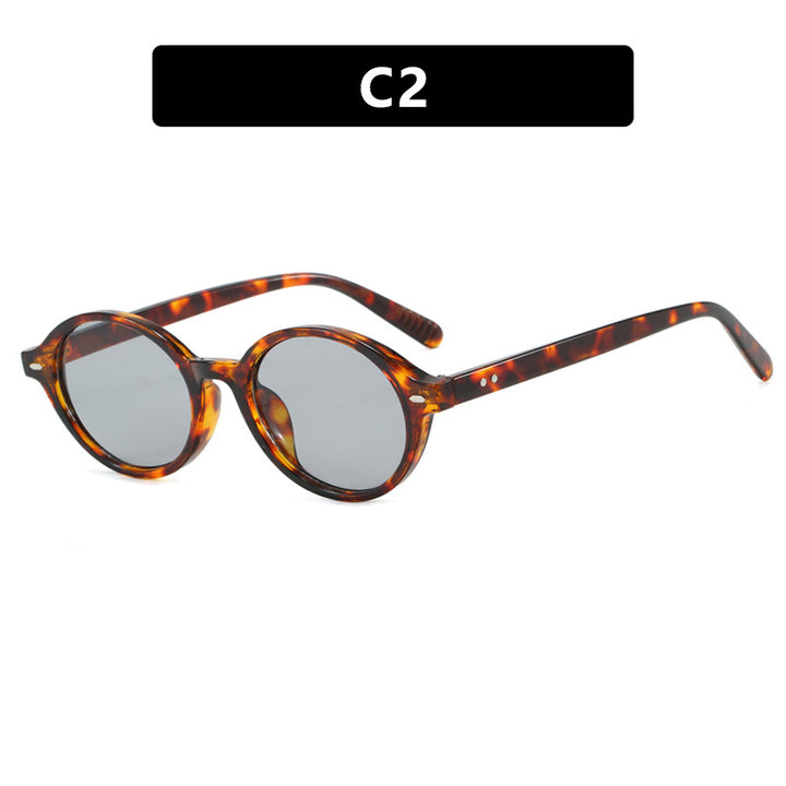 Women's round sunglasses with modern design and polarized lenses Stornfield