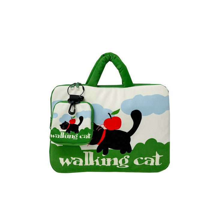 Laptop bag with creative cat pattern Stornfield