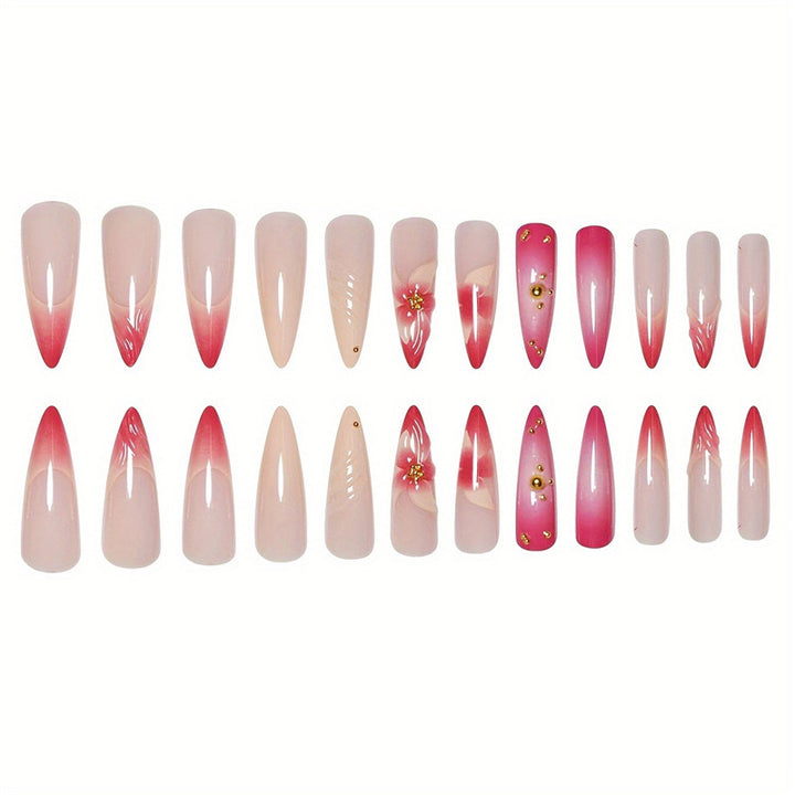 Artistic Floral Nail Art Design Stornfield