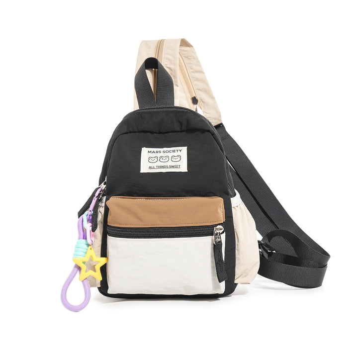 Color-Block Casual Backpack Stornfield