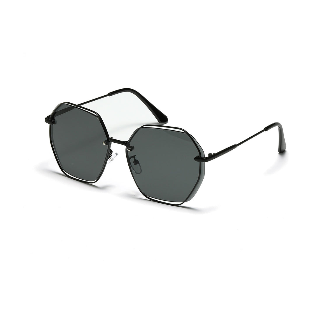 Women's fashionable octagonal sunglasses with elegant frame Stornfield