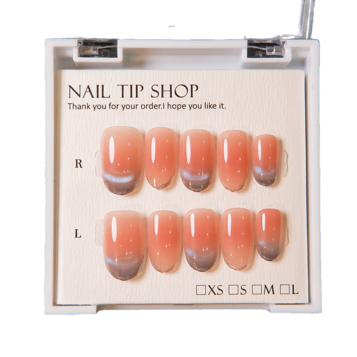 Ombre French Press-On Nail Tips