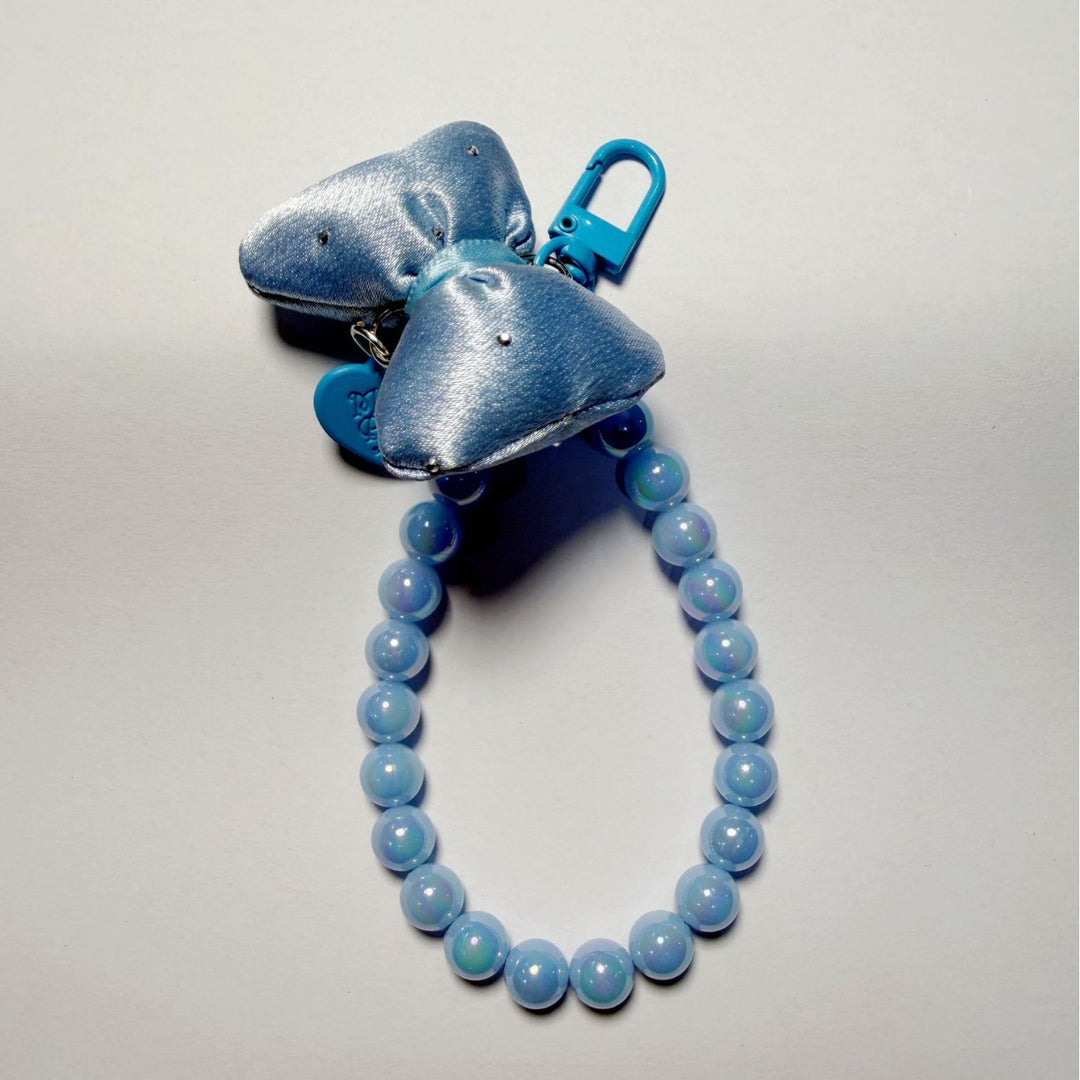 Stylish Beaded Keychain with Bow Stornfield