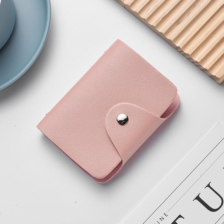 Compact Leather Cardholder Wallet Stornfield