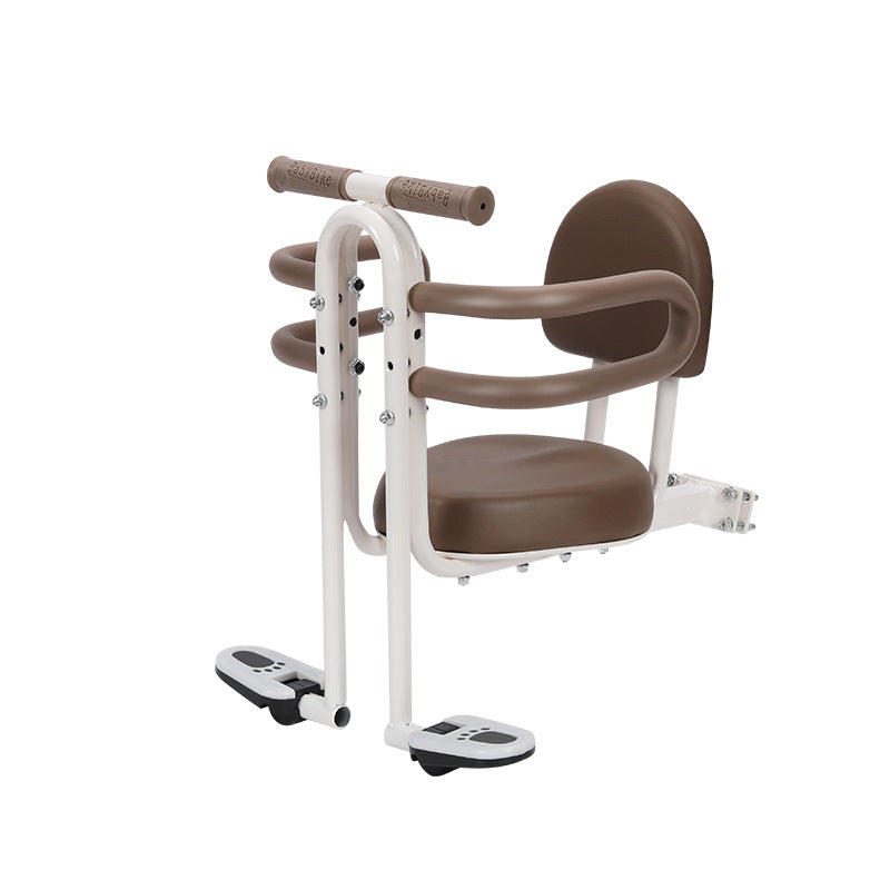 padded detachable child scooter seat with backrest and safety armrests Stornfield