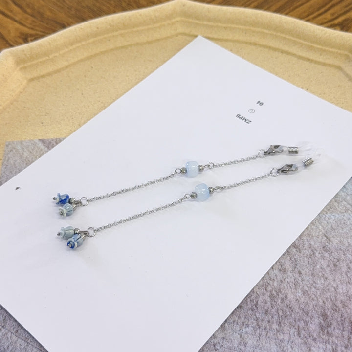 Delicate Bead-Embellished Eyewear Chain Stornfield