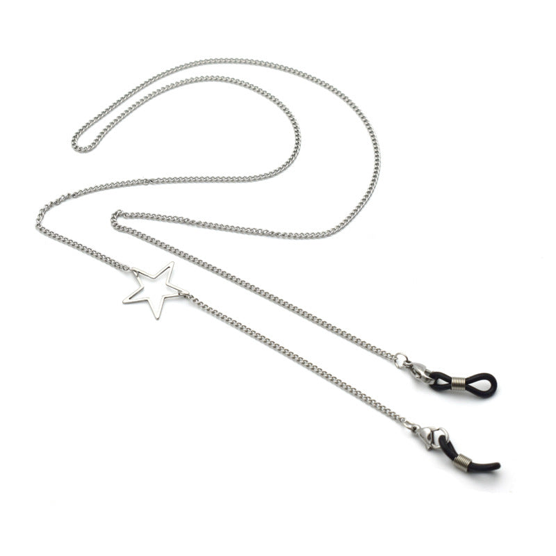 Stylish Geometric Chain Eyewear Holder Stornfield