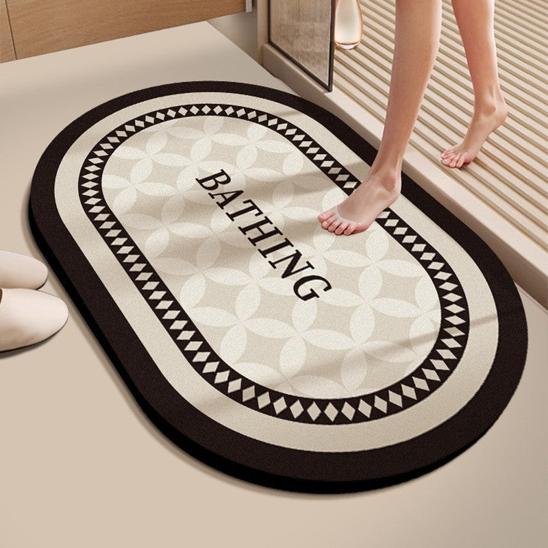 Waterproof and Absorbent Bath Mat