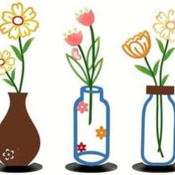 Decorative Floral Vase Stornfield